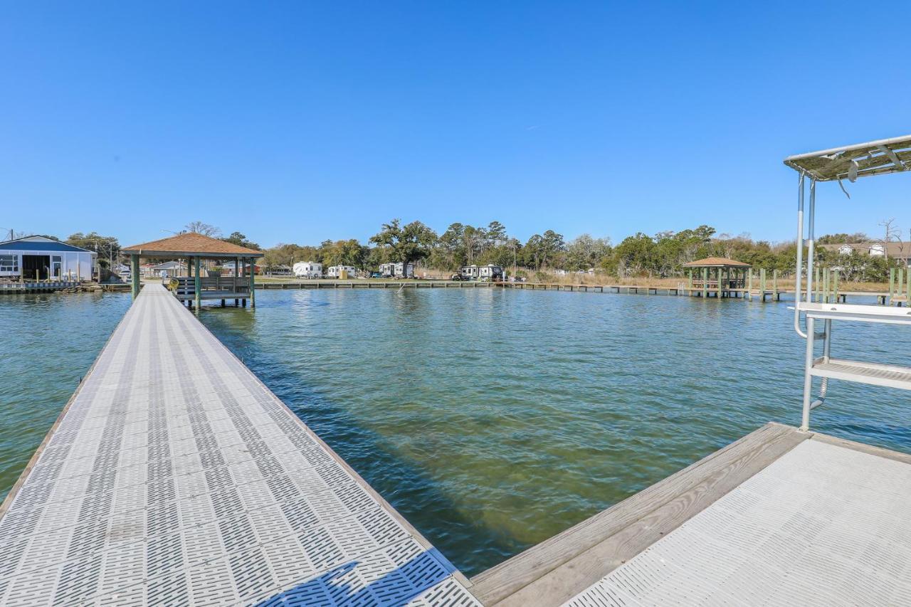 Spacious Home With Waterfront View-Welcome Pets Sneads Ferry Exteriör bild