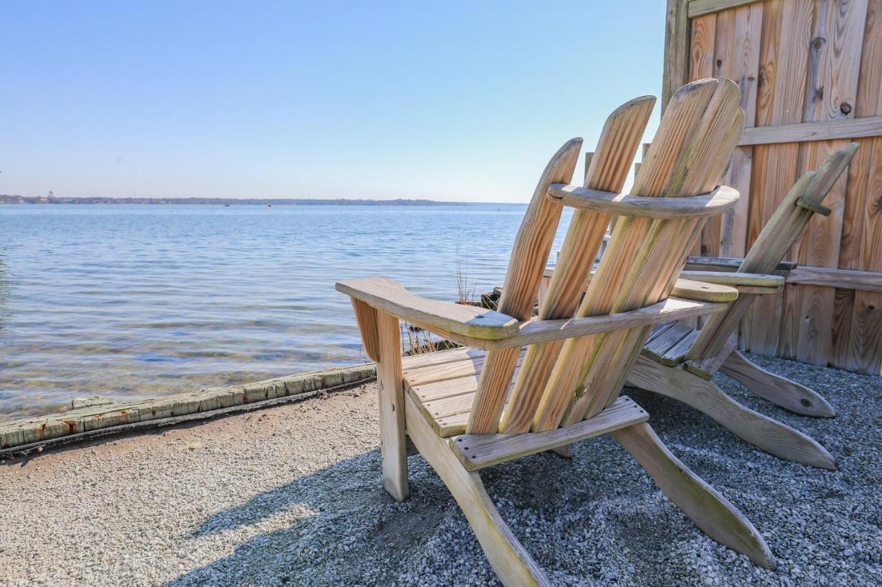 Spacious Home With Waterfront View-Welcome Pets Sneads Ferry Exteriör bild